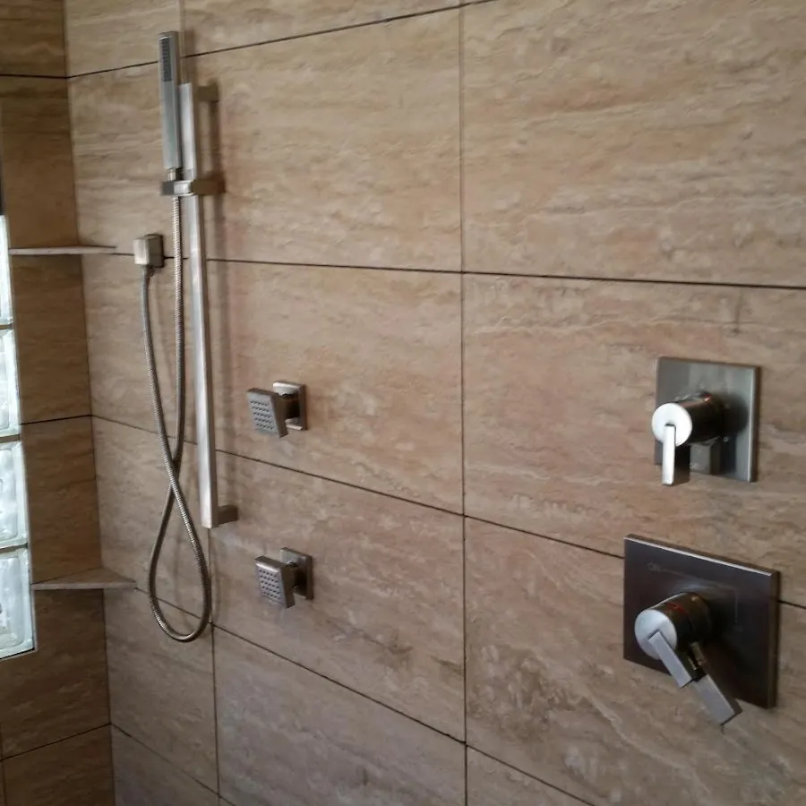 Shower fixture installation for Water Heater Replacement in White Knoll